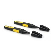 Stanley Black Chisel Tip Marker 2Pk image