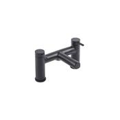 Rt Large Anthem Deck Mounted Bath Filler Matt Black