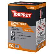 Toupret Masonry Repair Filler Damp Or Dry Light Grey Powder 1.5Kg