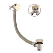Sonas Round Bath Filler Gold Brushed