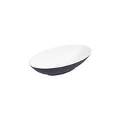 Sonas Skål Oval Countertop Basin Night Sky Blue