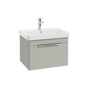 Sonas Vagar 60Cm Single Drawer Wall Hung Unit Matt Arctic Grey image