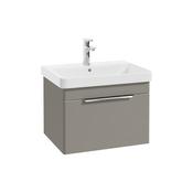 Sonas Vagar 60Cm Single Drawer Wall Hung Unit Matt Khaki image