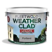Fleetwood Weatherclad Exterior Paint 10L - Portland