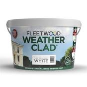 Fleetwood Weatherclad Exterior Paint 10L - White 10L
