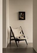 Knitting Lounge Chair Black Oak