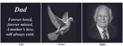 Dove Remembrance Stone