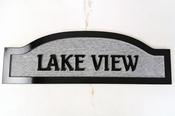 LAKE VIEW House Sign