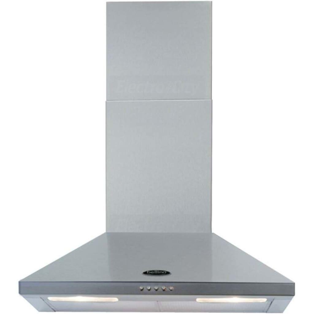 Belling Chimney Hood 60cm Stainless Steel 3 Fan Speeds Lights