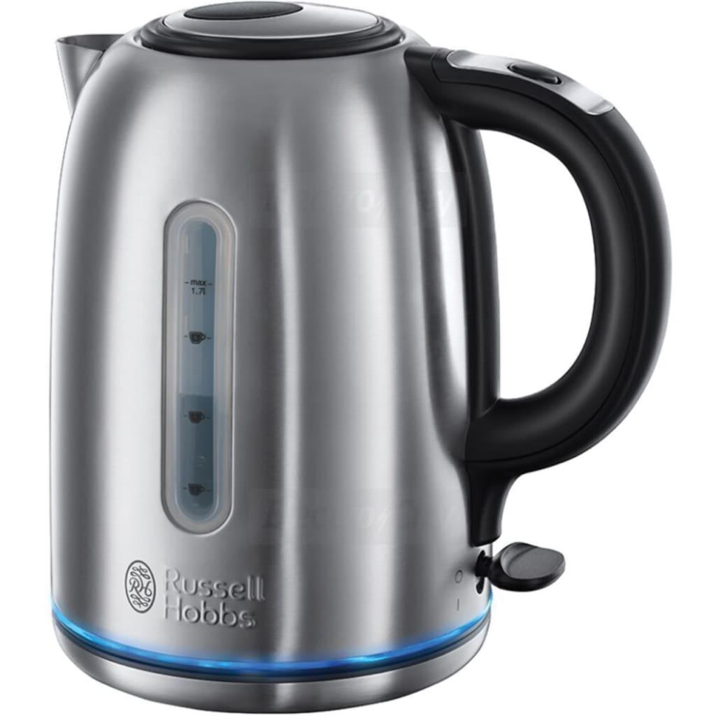 Russell Hobbs Buckingham Kettle 1.7L Stainless Steel Quiet Boil with Illuminated Ring