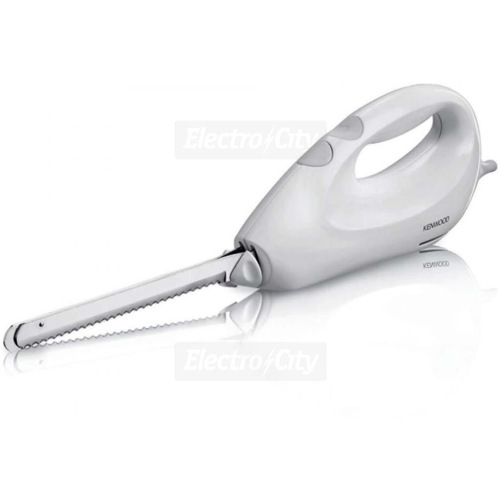 Kenwood Electric Knife Stainless Steel Blades Serrated Blades Removable Blades Dishwasher Safe White