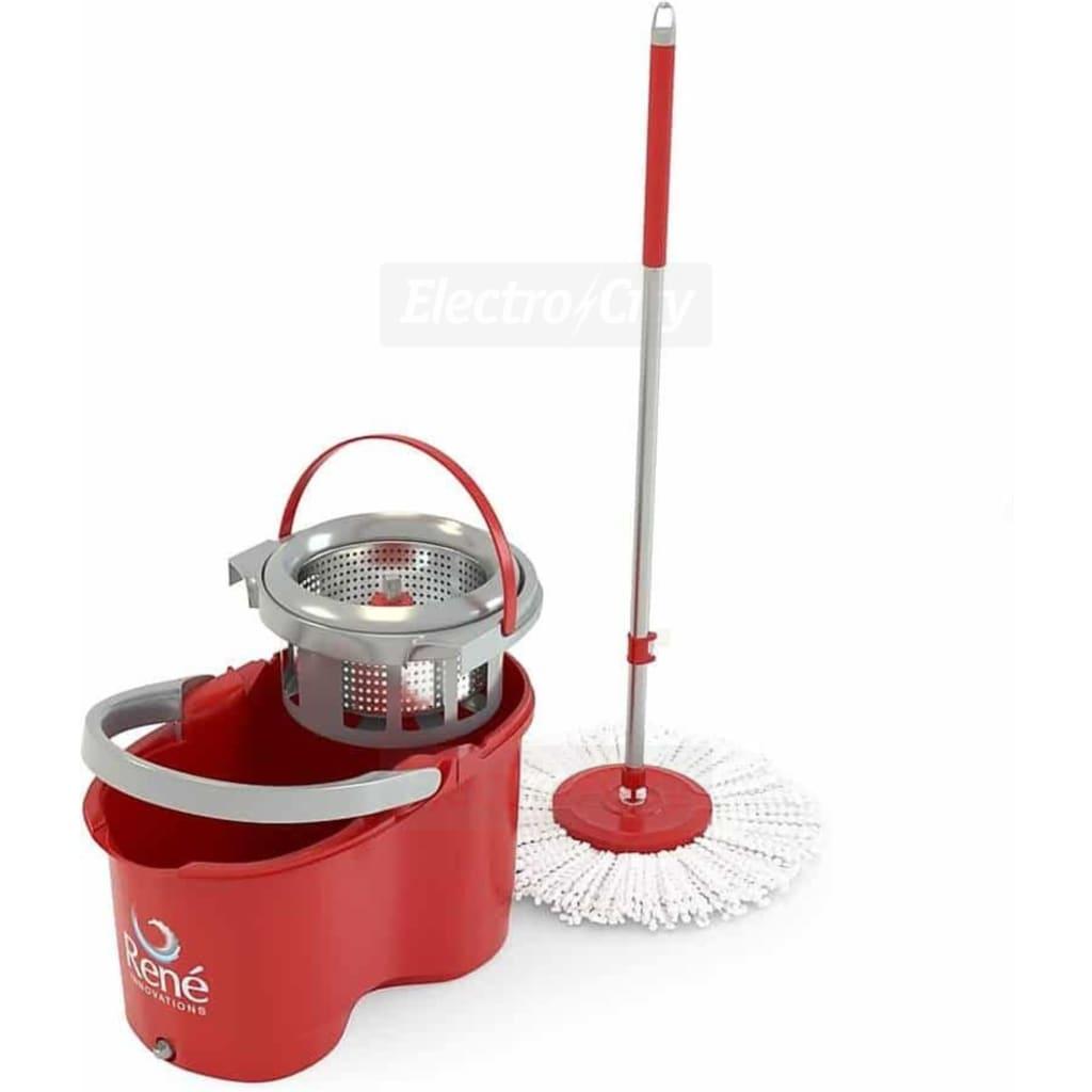 Spin Mop Dada Red | MOPDADA | Bucket, Mop Head, Stainless Steel