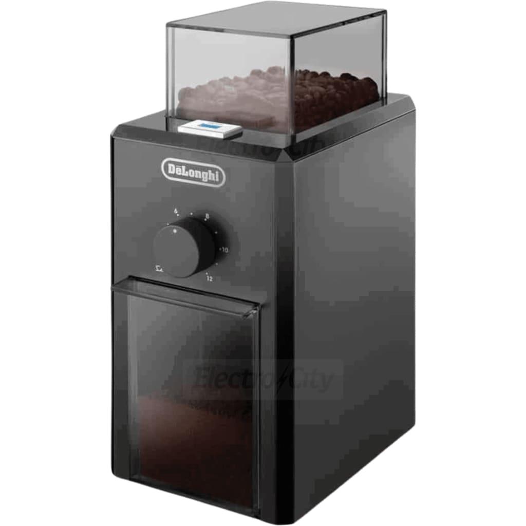 De'Longhi KG79 Professional Burr Coffee Grinder with Transparent Bean Container and Dial