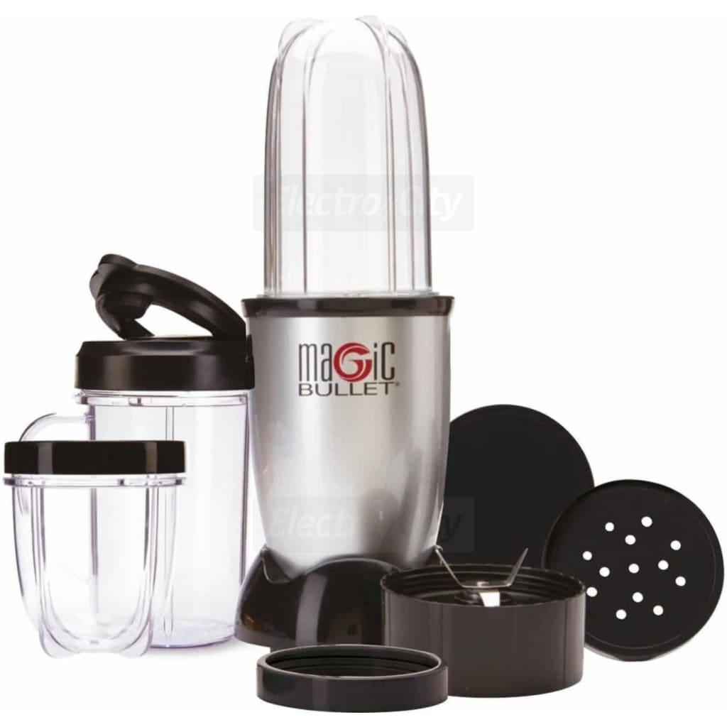 Nutri Bullet Blender | Brushed Steel | Chopping, blending, mixing, whipping, grinding, ice crushing | Cups, Lids, Attachments