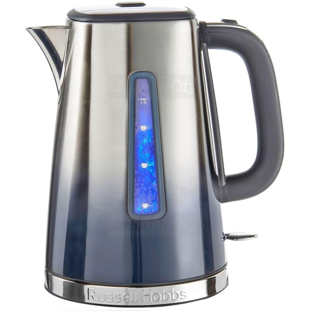 Russell Hobbs Eclipse Midnight Blue 1.7 Litre Kettle | Rapid Boil, Quiet Boil, Stainless Steel, Blue Ombre