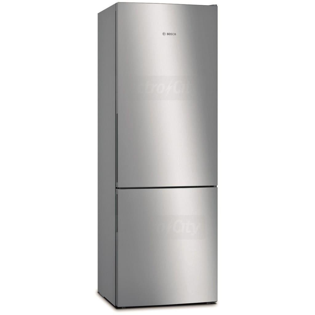 Bosch Freestanding Fridge Freezer Stainless Steel | Image Features: Stainless Steel