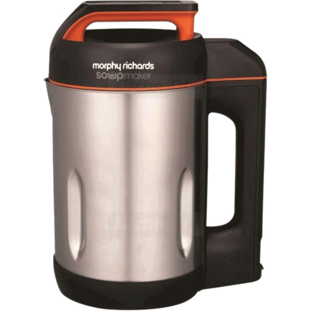 Morphy Richards Soup Maker | 1.6 Litre | Stainless Steel, Black, Orange