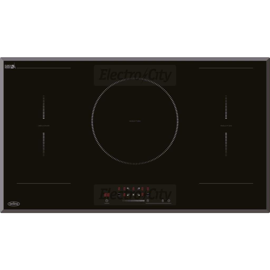 Belling Induction Hob 5 Zone Black Touch Control