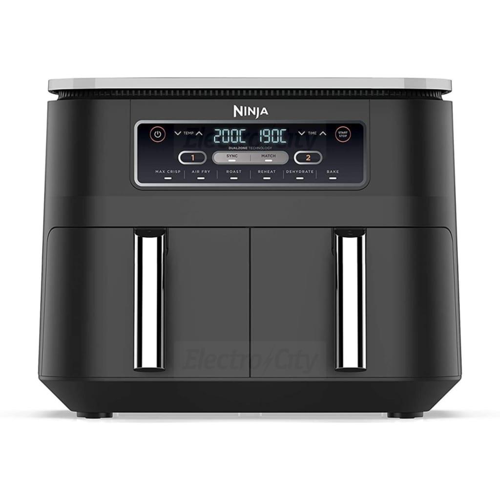 Ninja Foodi Dual Zone Air Fryer AF300UK | 7.6L Capacity | Air Fry, Max Crisp, Roast, Bake, Reheat, Dehydrate | Free Delivery