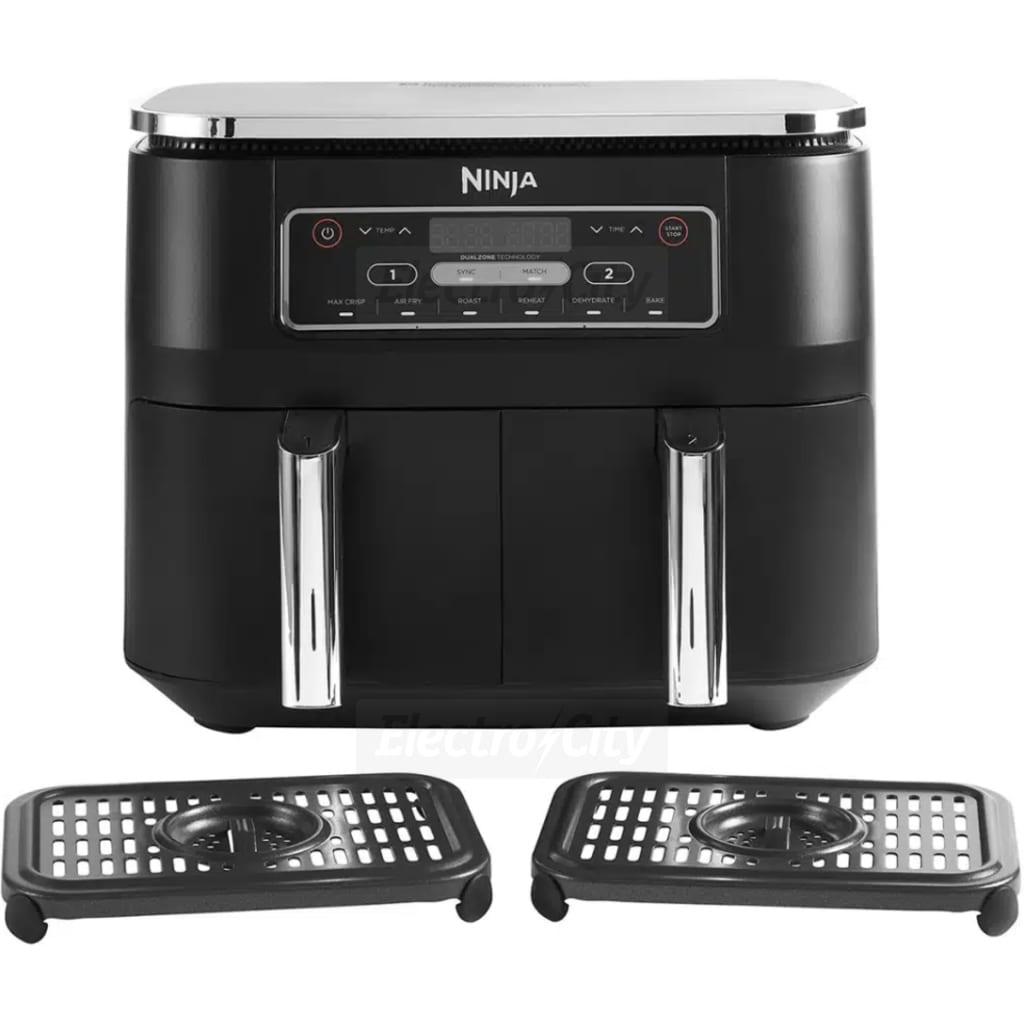 Ninja Foodi Dual Zone Air Fryer AF300UK | 7.6L Capacity | Air Fry, Max Crisp, Roast, Bake, Reheat, Dehydrate | Free Delivery