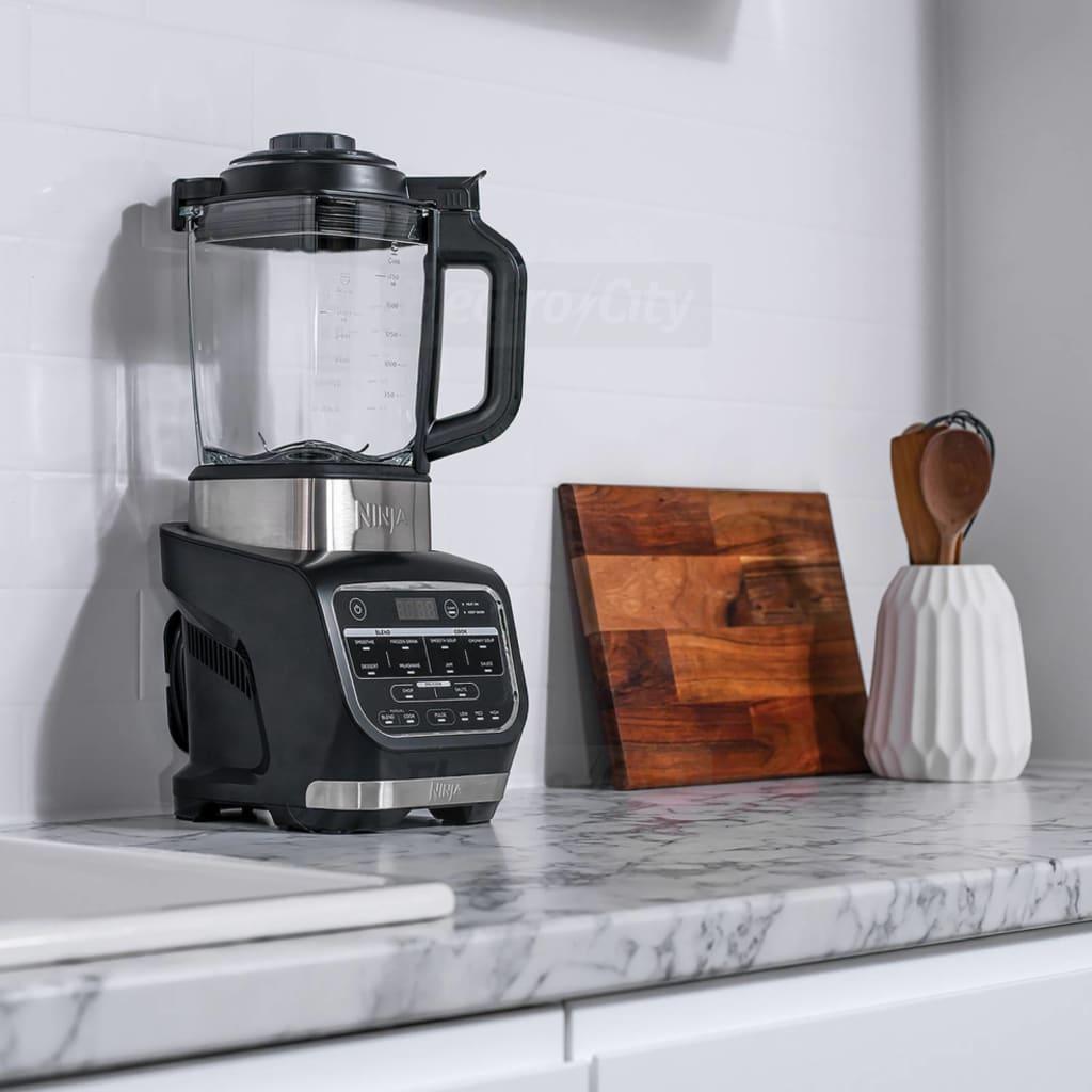 Ninja Foodi Blender & Soup Maker | Blend, Smoothie, Frozen Drink, Smooth Soup, Dessert, Milkshake, Jam, Sauce, Chop, Saute, Cook, Chunky Soup