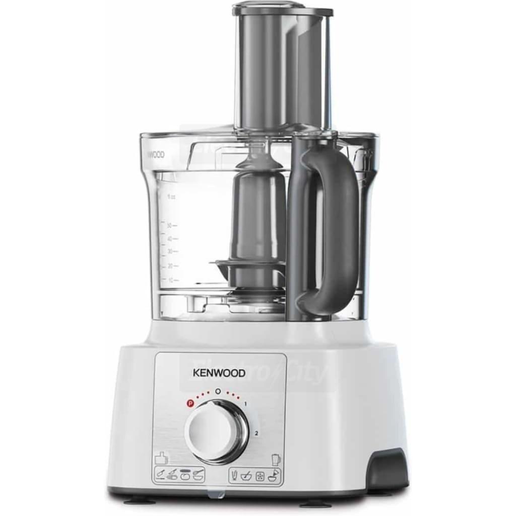 Kenwood MultiPro Express Food Processor 1000W 3L Silver with Blender, Multi-Mill, Express Serve, Express Dice, Baking Tool, Spatula, Whisking, Kneading, Ice Crushing, Dicing Functions