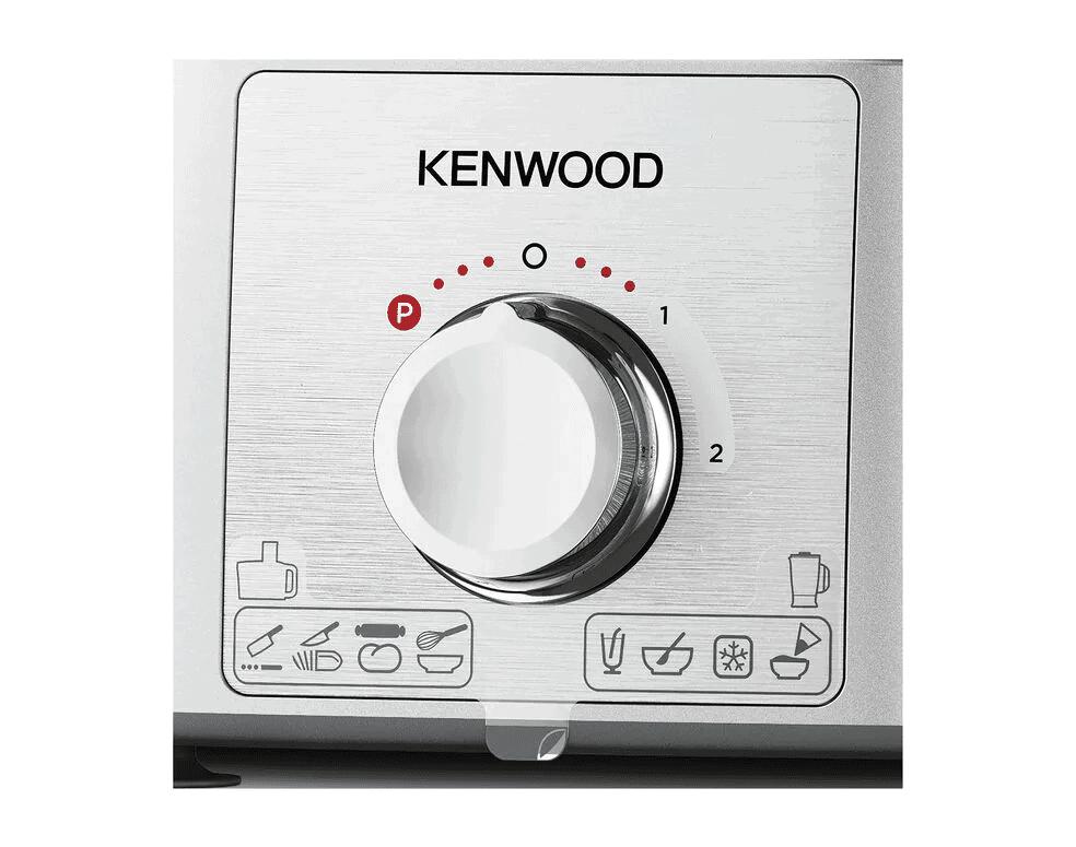 Kenwood MultiPro Express Food Processor - Silver, 3L, 1000W, 2 Speeds, 6 Accessories