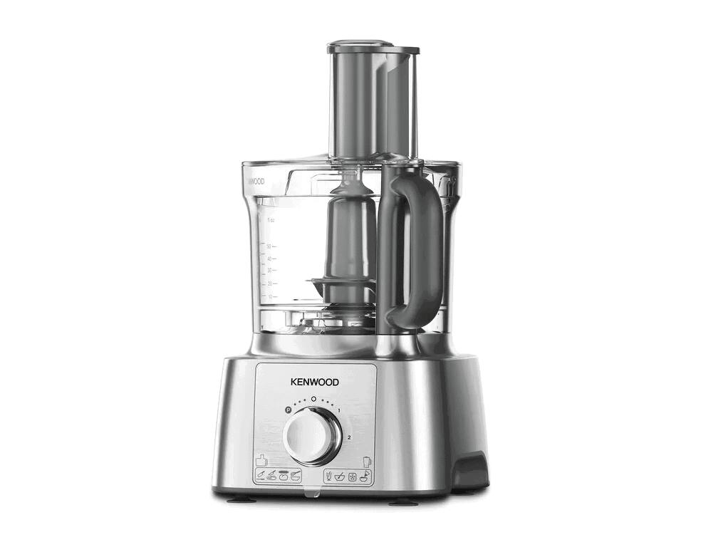Kenwood MultiPro Express Food Processor - Silver, 3L, 1000W, 2 Speeds, 6 Accessories