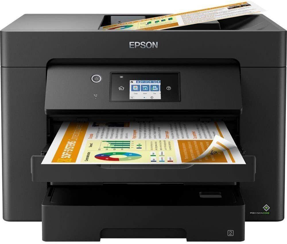 Epson WorkForce WF-7830DTWF Inkjet Printer Black Wi-Fi A3