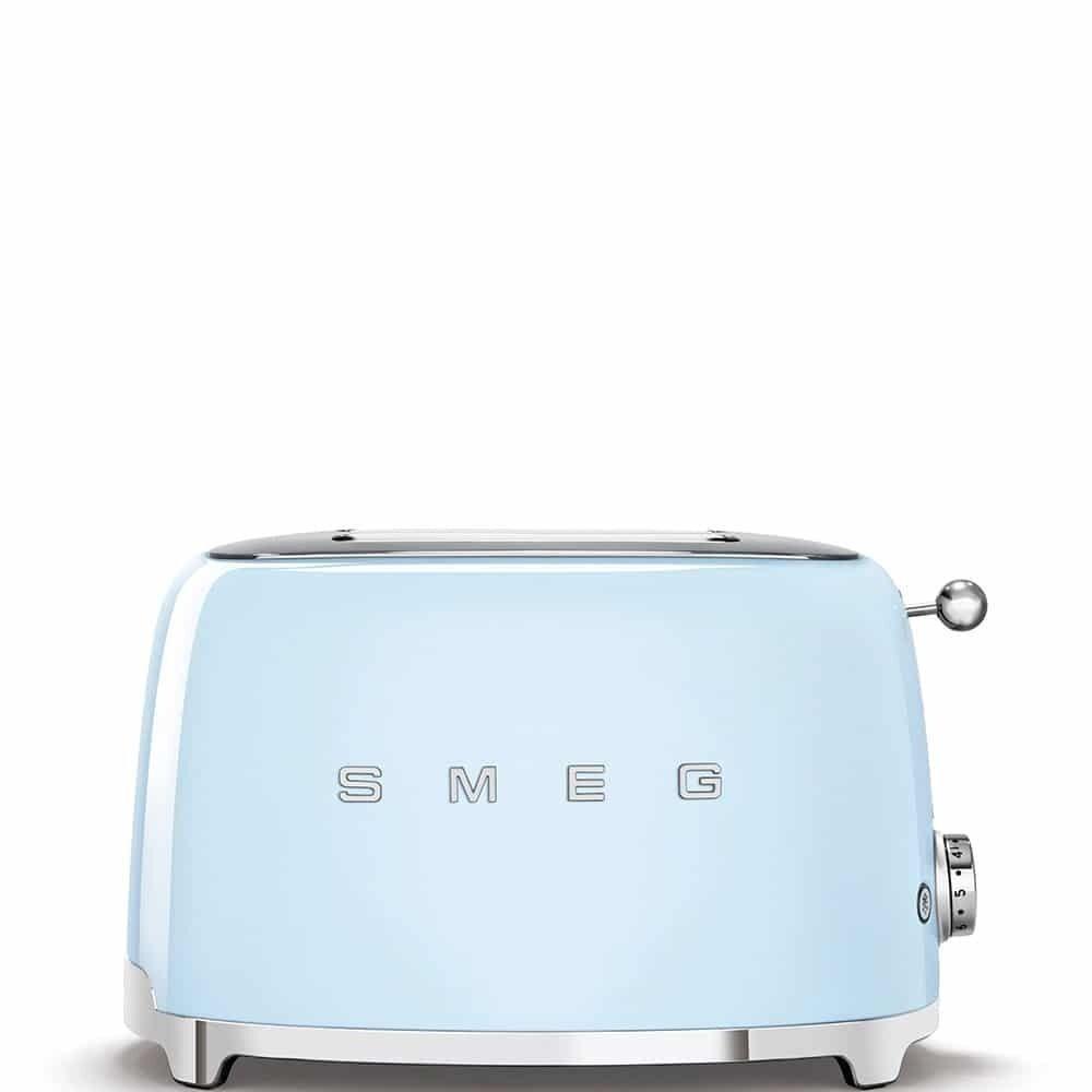 Smeg Retro Style 2 Slice Toaster Pastel Blue