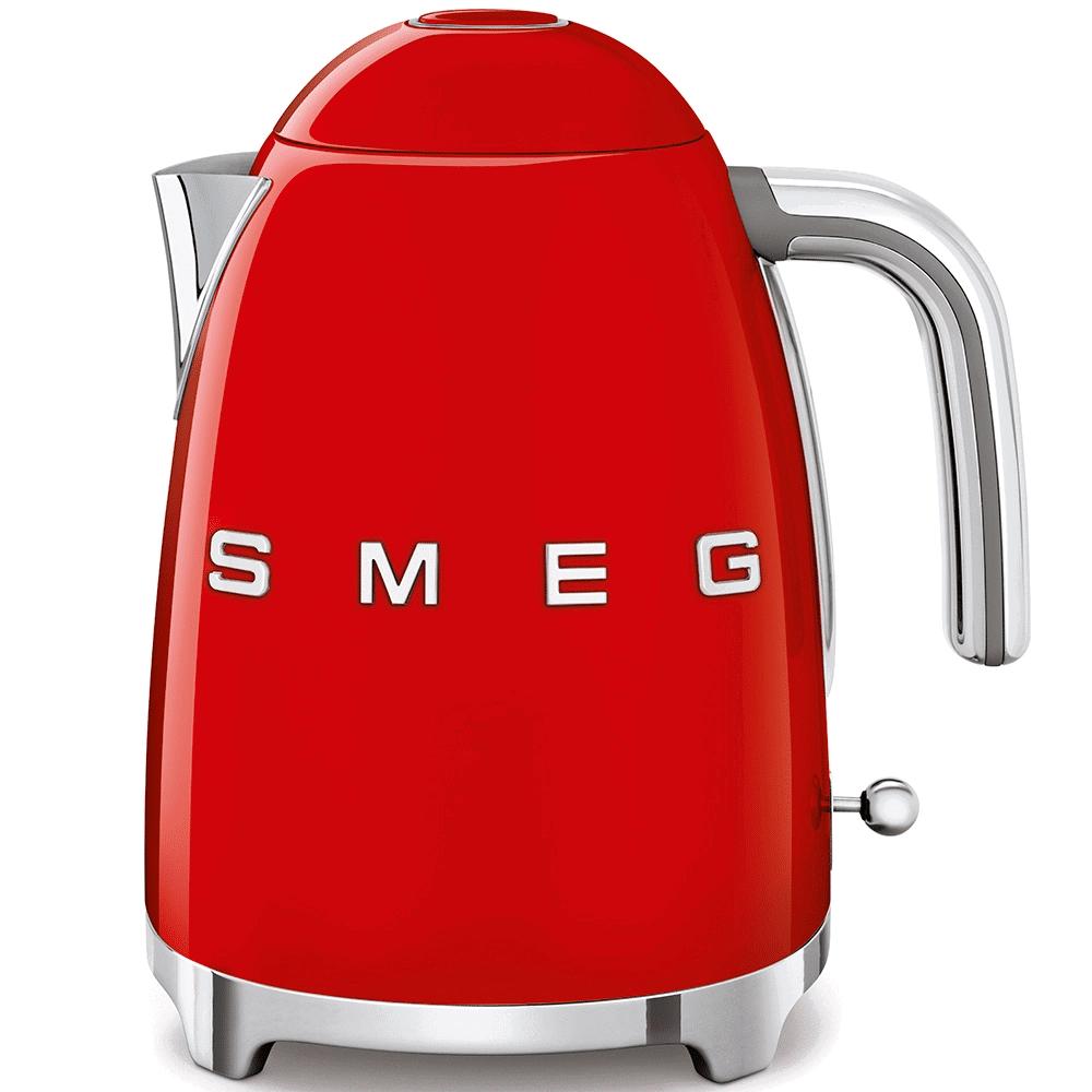 Smeg Retro 50's Style 1.7L Kettle Red Chrome