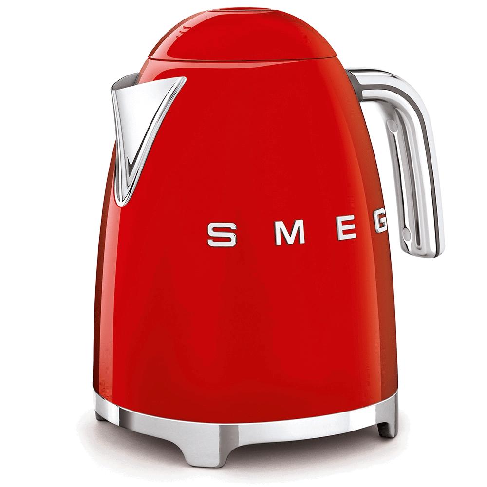 Smeg Retro 50's Style 1.7L Kettle Red Chrome