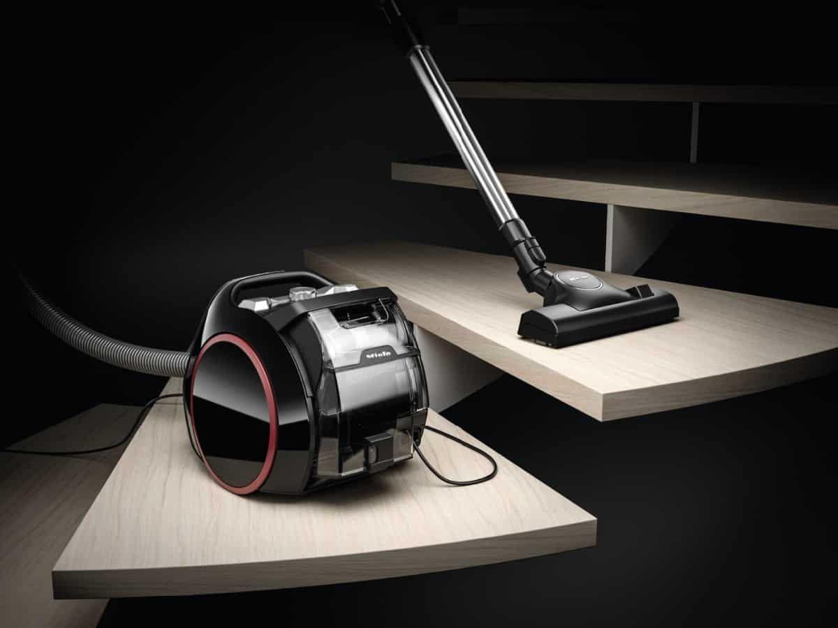 Miele Boost CX1 Bagless Vacuum Cleaner - Black & Red | Cylinder, Telescopic Tube