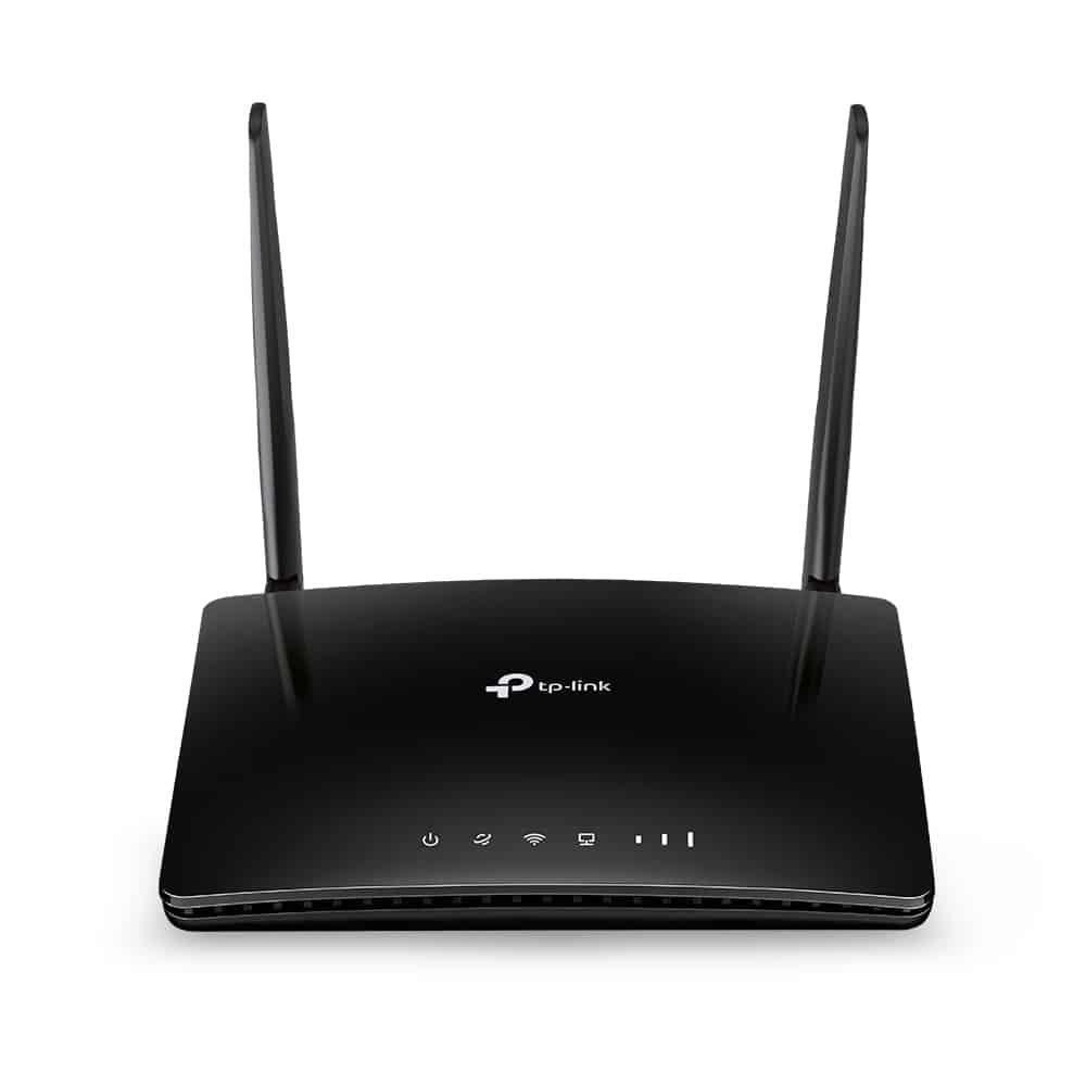 TP-Link Archer MR200 4G LTE Router - Dual Band, Wi-Fi 5, Black, Antennas