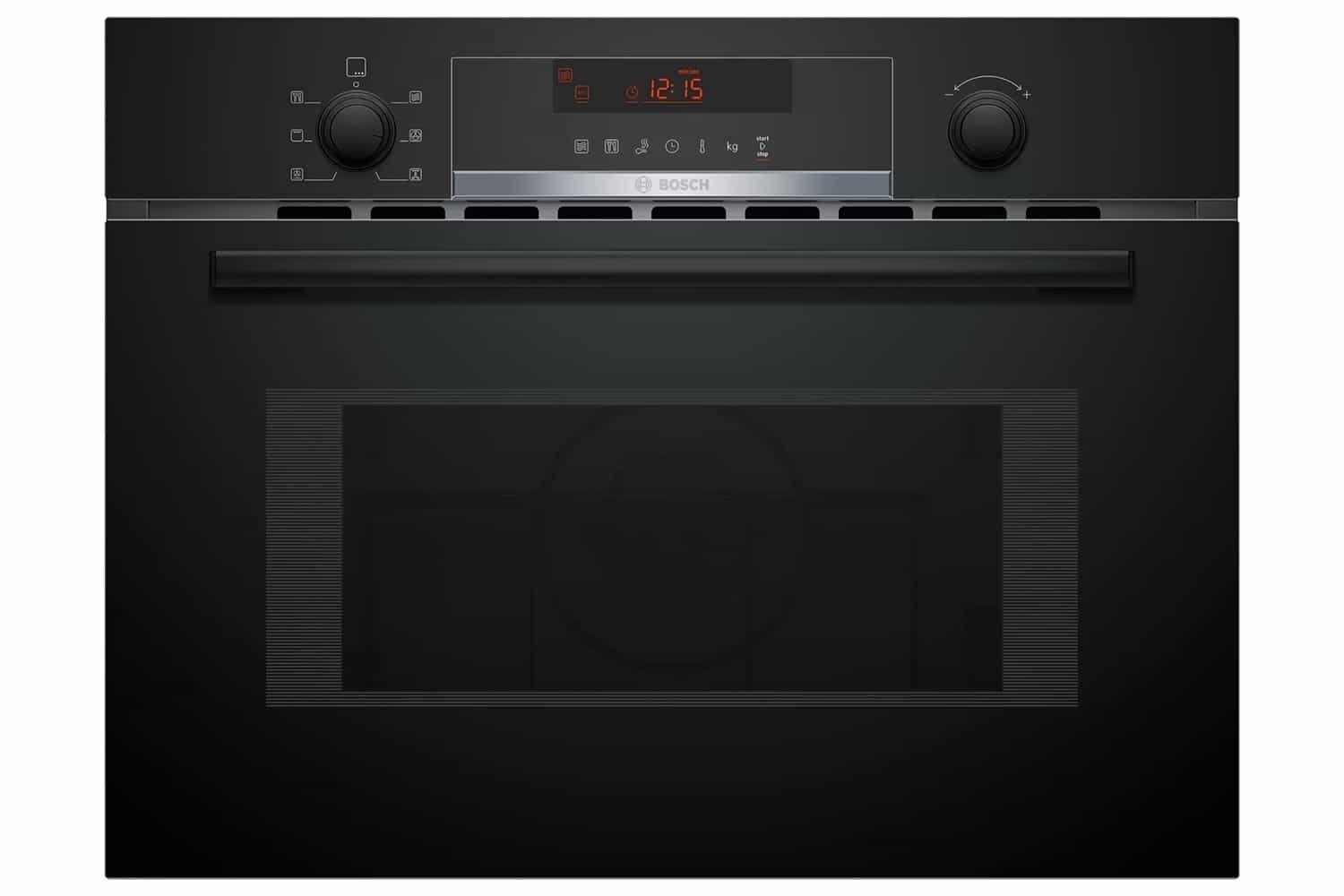 Bosch Built-in Combination Microwave Black 44 litres 900 W Grill, Hot Air, Microwave