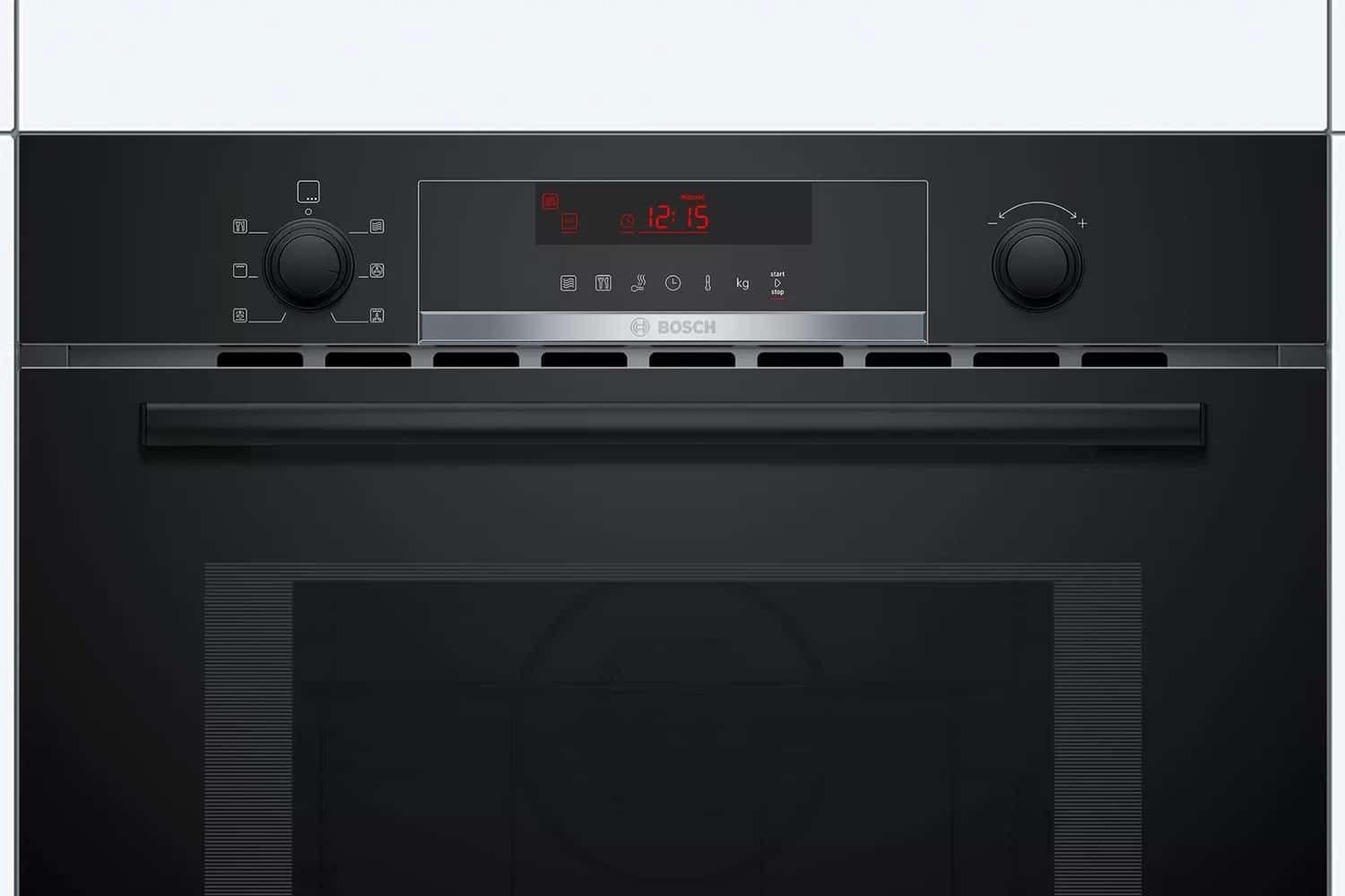 Bosch Built-in Combination Microwave Black 44 litres 900 W Grill, Hot Air, Microwave
