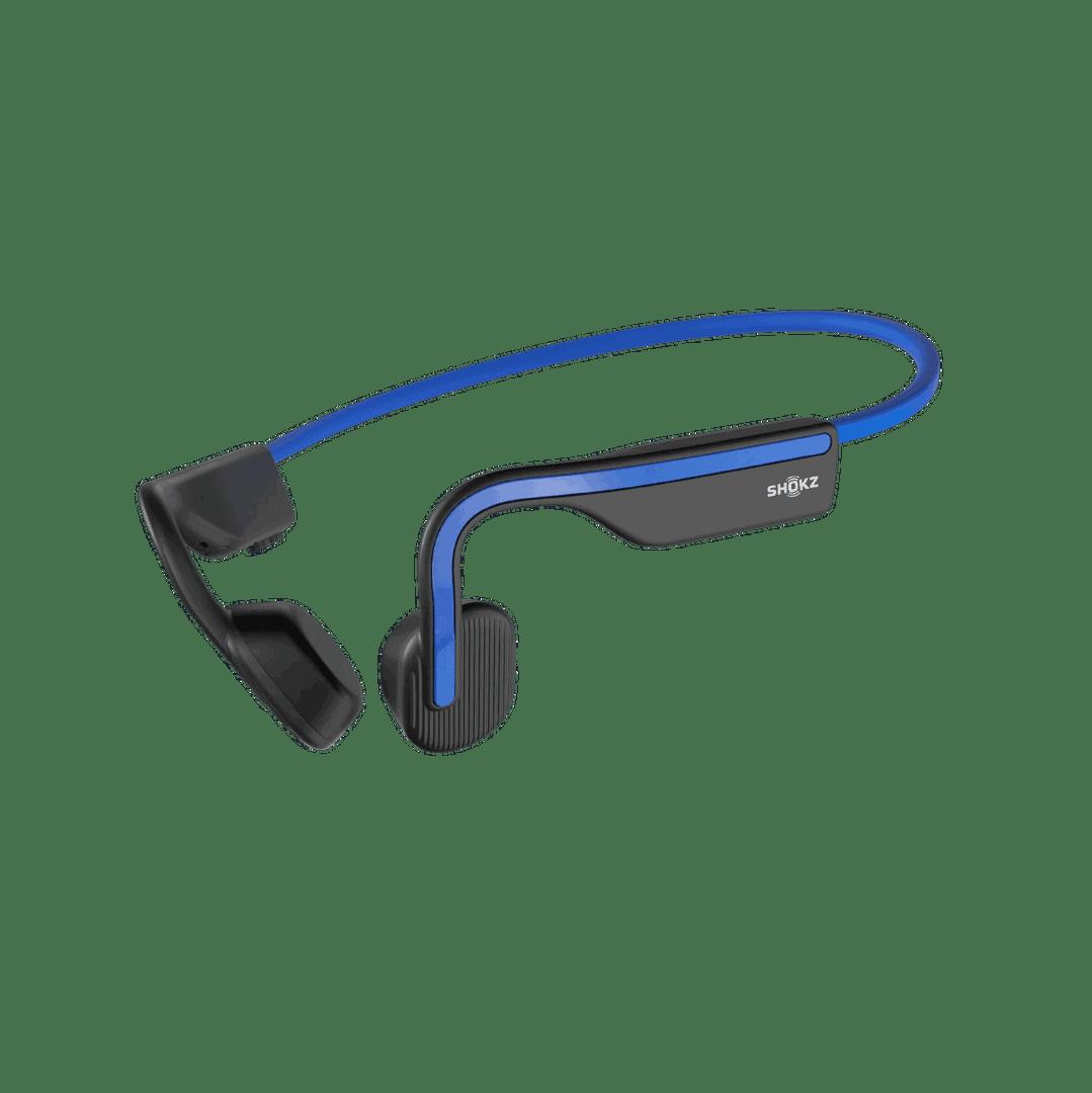 Shokz OpenMove Bone Conduction Wireless Open-Ear Headphones - Blue