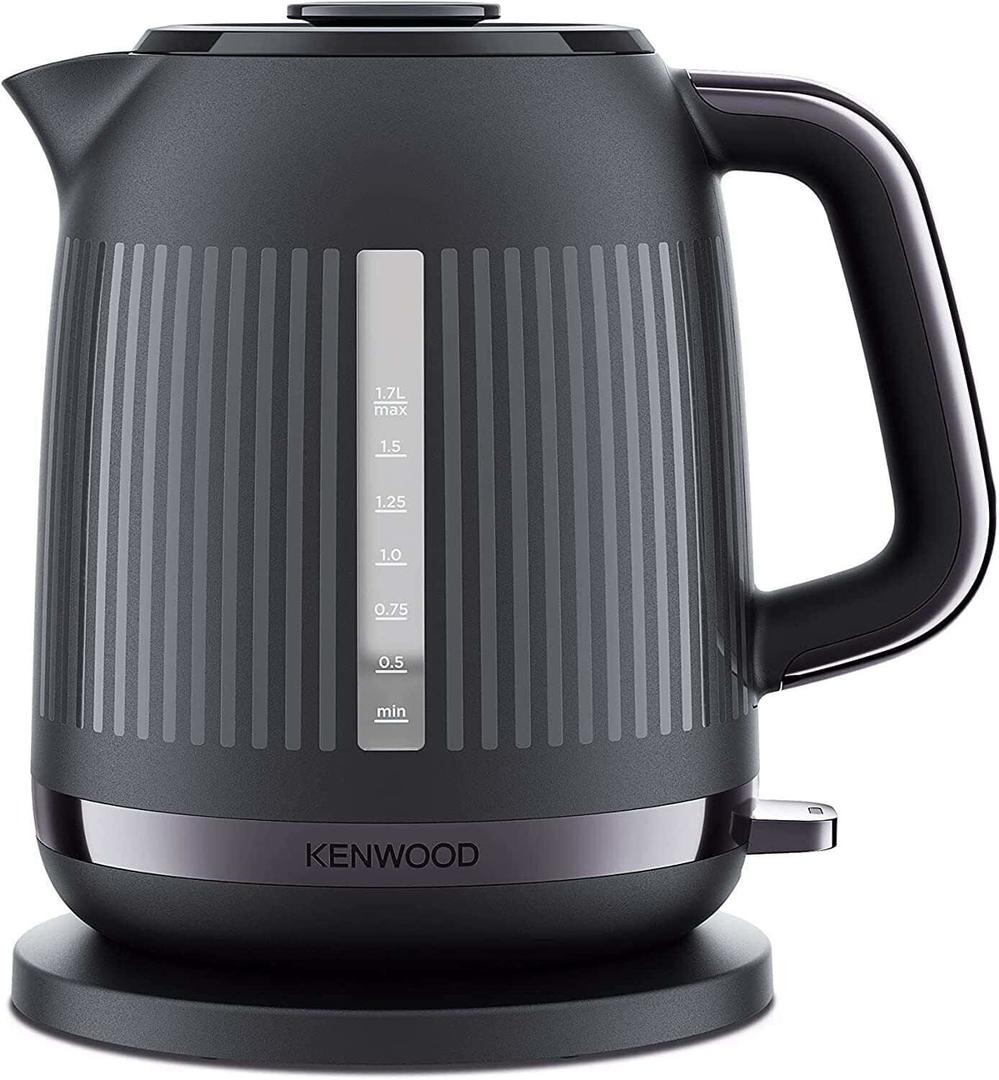 Kenwood Dusk Kettle 1.7L Slate Grey with Water Level Indicator, 360 Degree Base, Handle