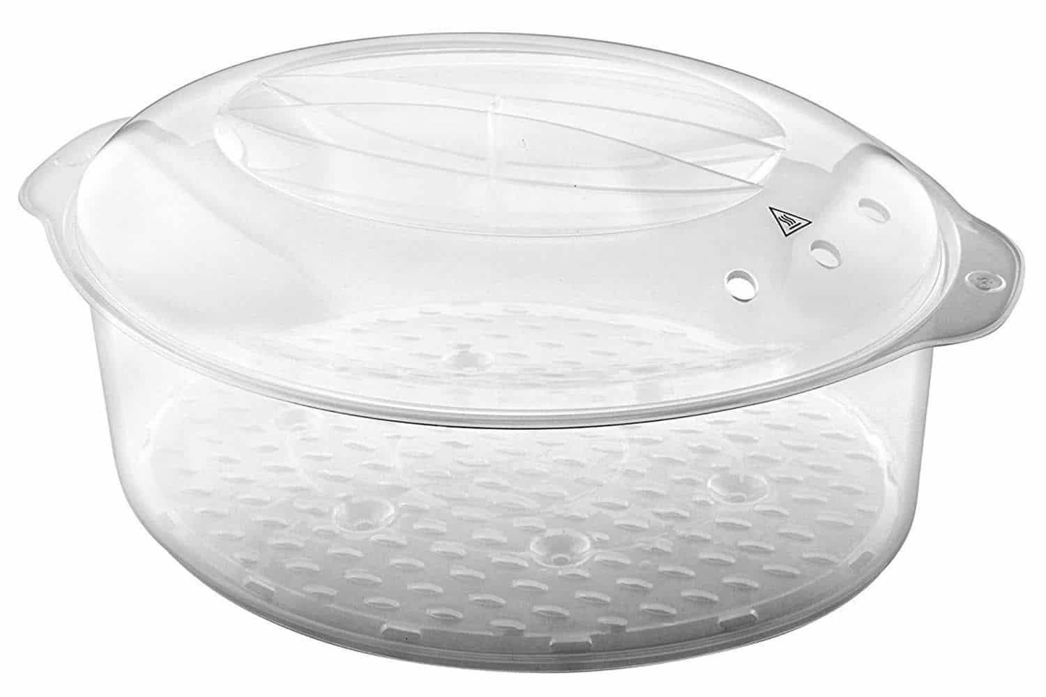 Russell Hobbs 3 Tier Food Steamer 9 Litre Capacity 800W White Transparent