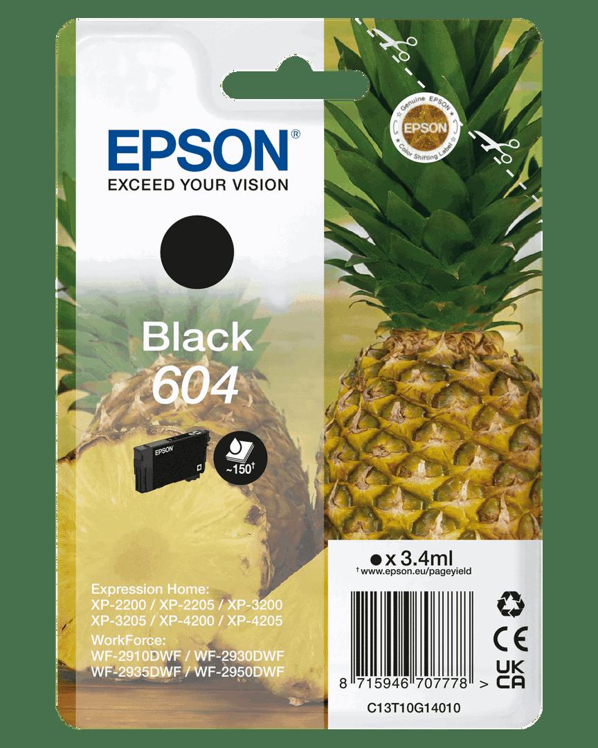 Epson 604 Black Ink Cartridge | Pineapple