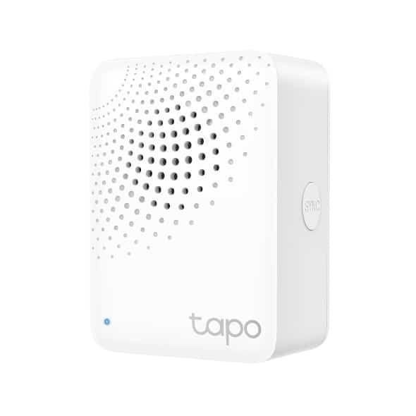 TP-Link Smart IoT Hub with Chime | Smart Alarm, Doorbell, Whole Home Coverage, Low-Power Wireless, Tapo Ecology, Wi-Fi, Up to 64 Devices