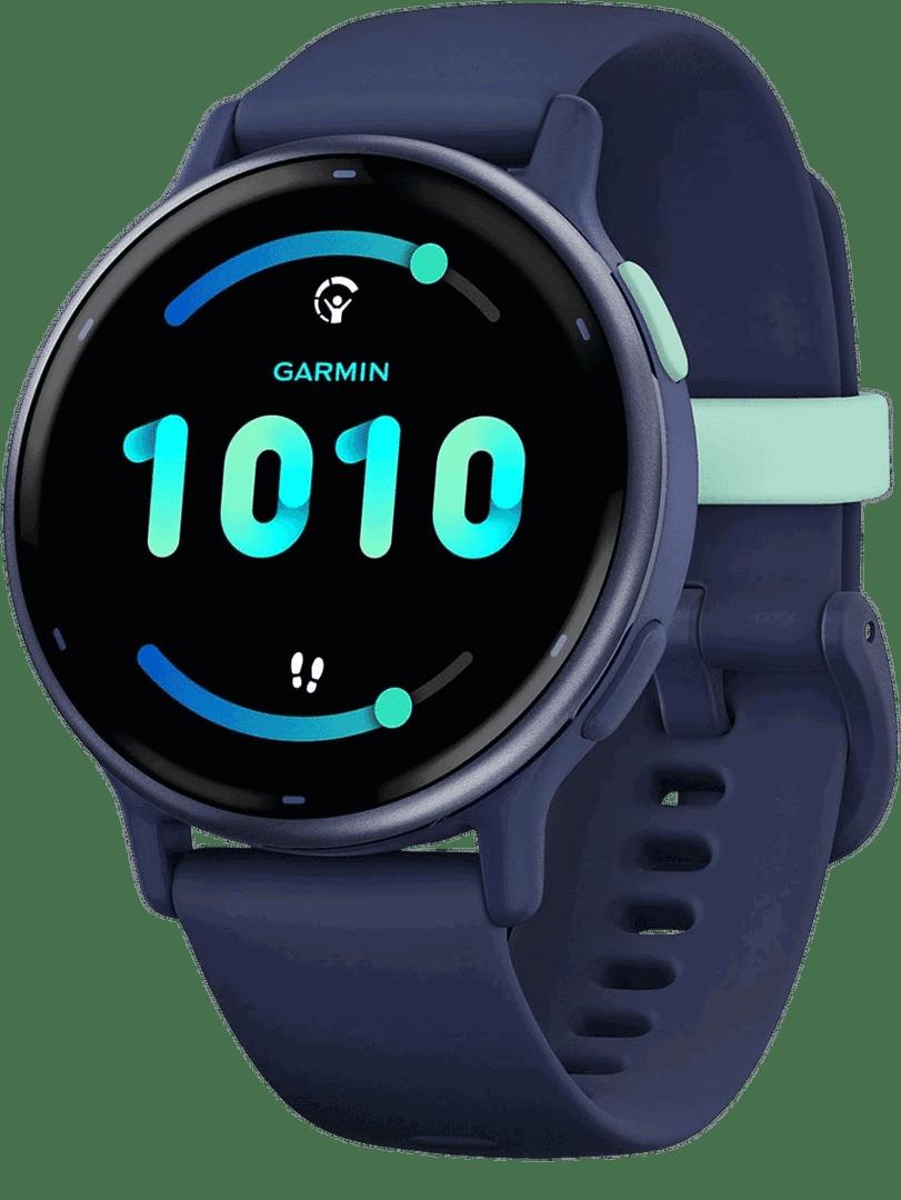 Garmin Vivoactive 5 Smartwatch Navy AMOLED GPS Heart Rate Sleep Tracking Smart Notifications