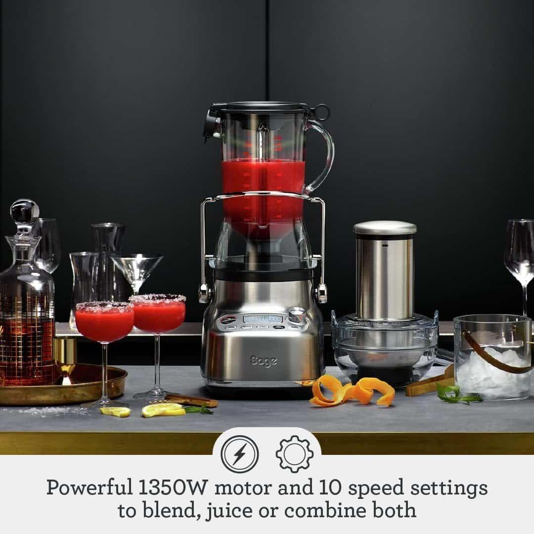 Sage 3X Bluicer Pro Blender Juicer Stainless Steel | Blend Juice