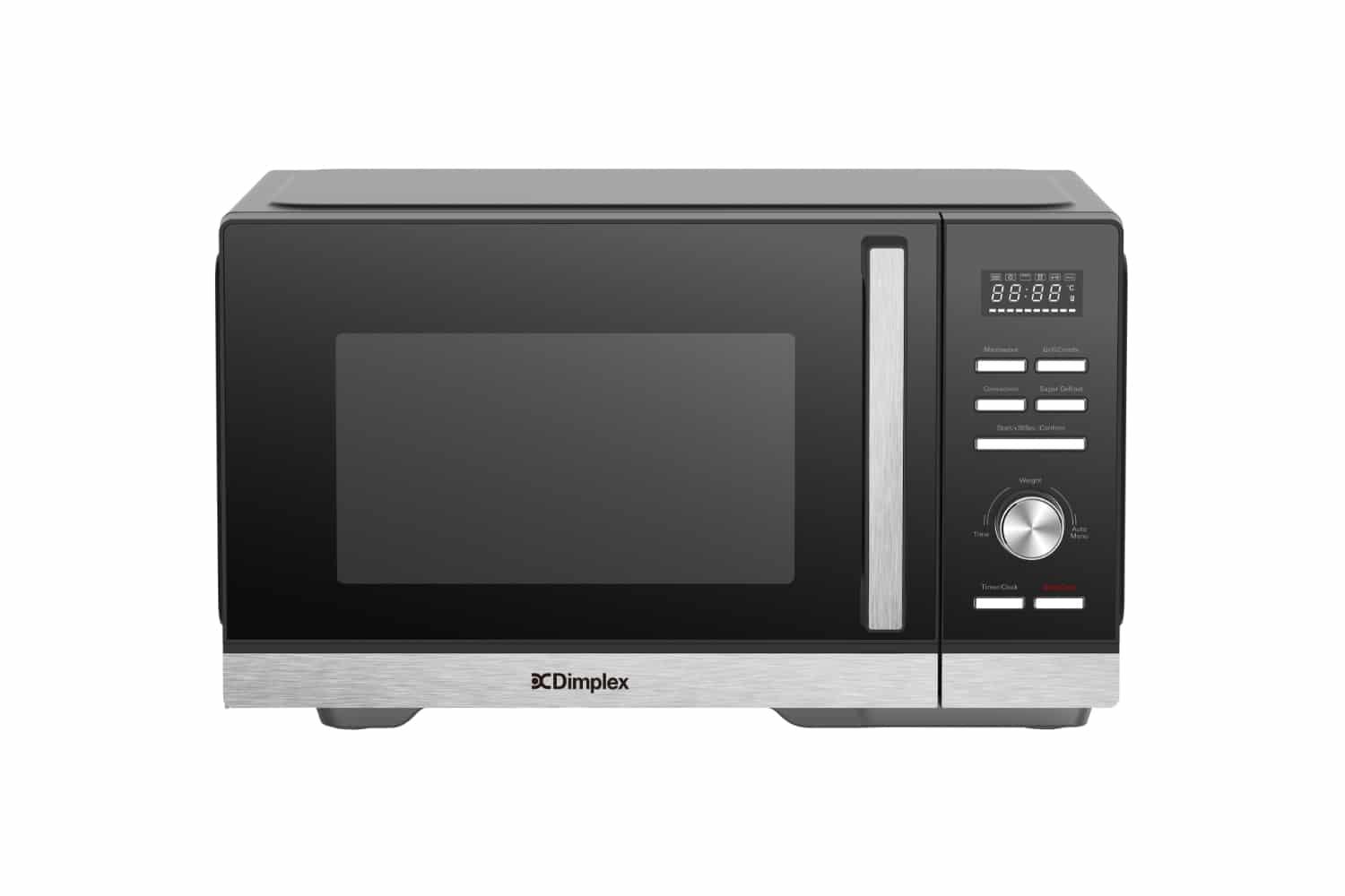 Dimplex 900W 26L Microwave Black with Grill, Oven, Defrost, Digi Jog, Pull Handle, Turntable