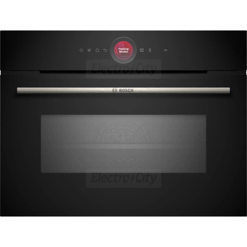 Bosch Series 8 Built-in Compact Oven Microwave Black 45L Image Features: Heating Modes, Bosch