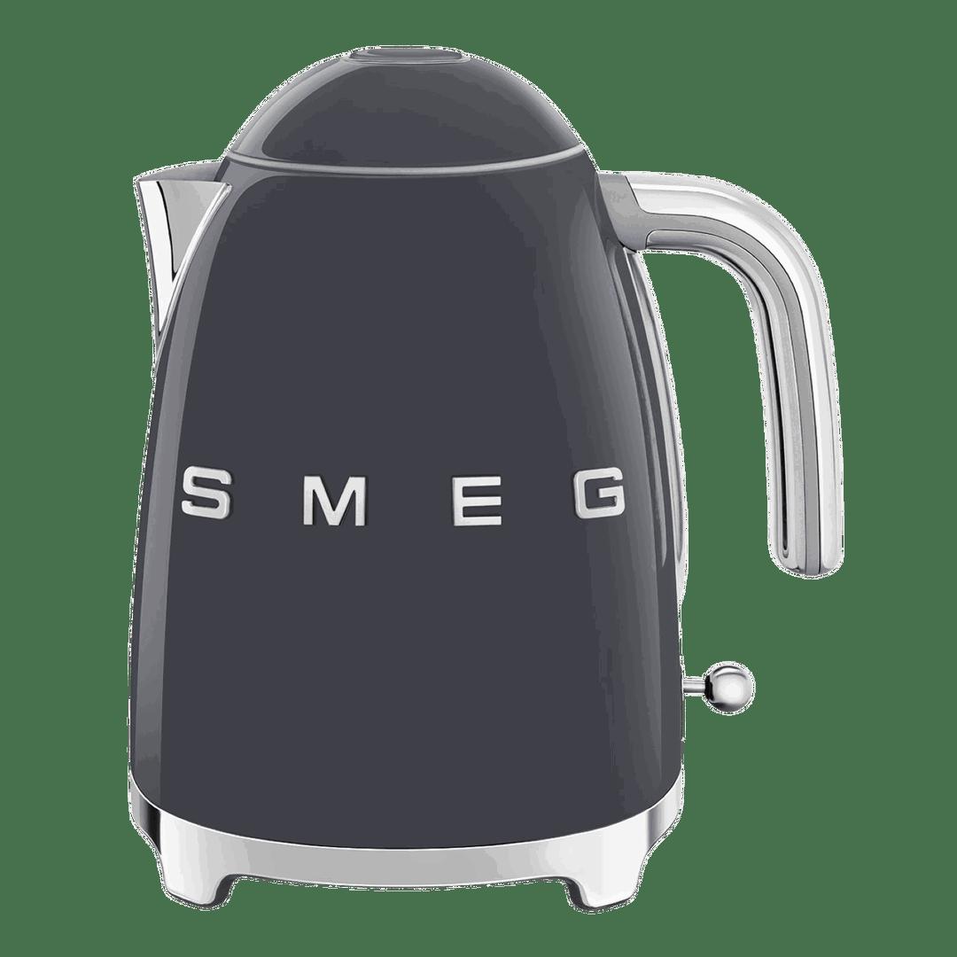 Smeg Retro 50's Kettle Slate Grey 1.7 Litre Stainless Steel Handle