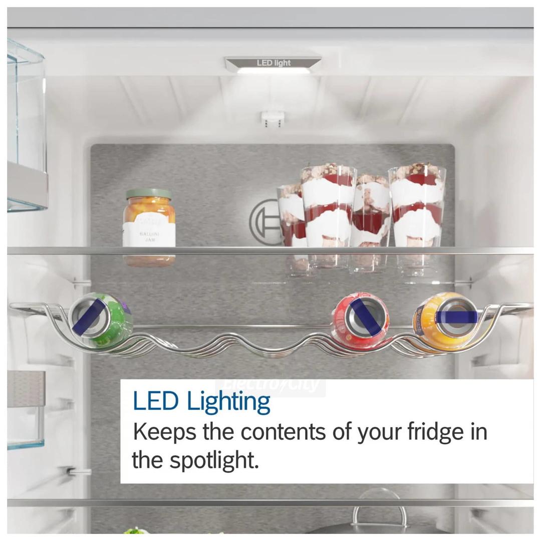 Bosch Series 6 Built-In Fridge 310L White VitaFresh XXL LED Super Cool MultiBox XXL