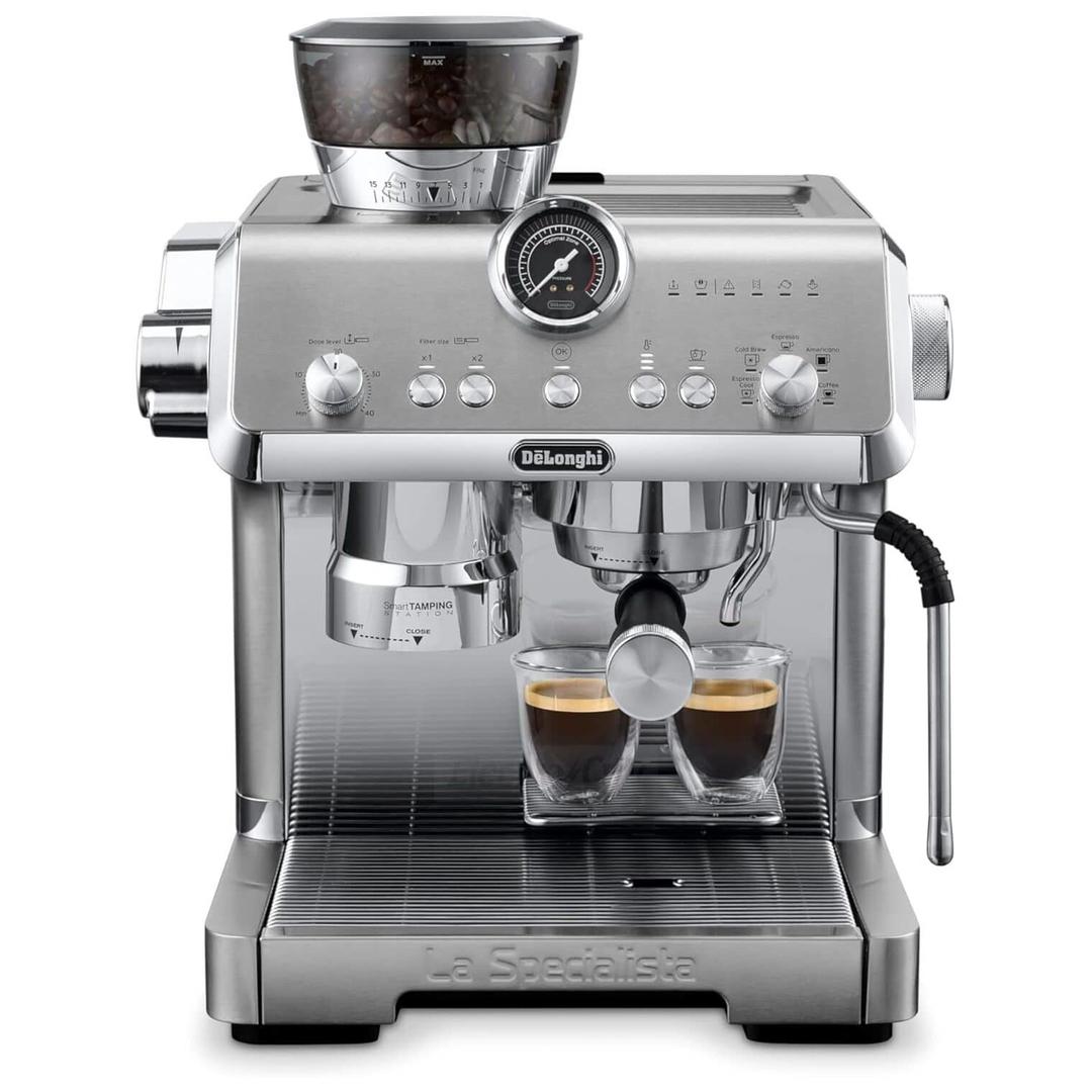 Delonghi La Specialista Opera Bean to Cup Coffee Machine with HomeCafe Kit - Stainless Steel, Espresso, Grinder, Steam Wand