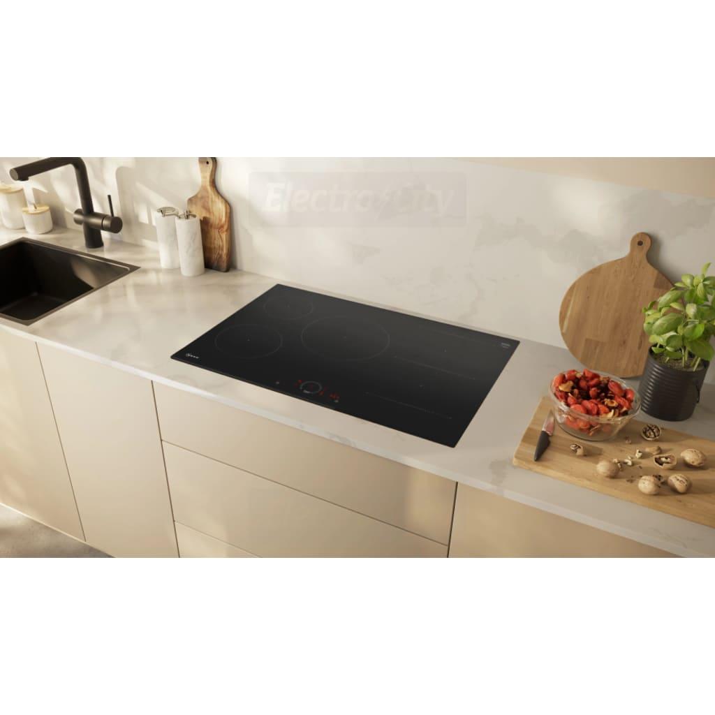 Neff Induction Hob 80cm Black | 5 Zone | Combi Induction | Home Connect | Power Boost | Twist Touch