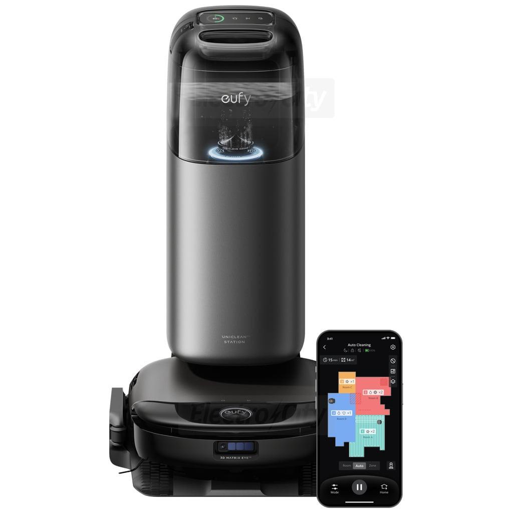 Eufy Omni S1 Pro Robot Vacuum & Mopping with 8,000 Pa Suction, UniClean Station, Edge Cleaning, Fast Charge